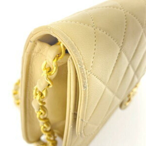 Chanel Matelasse Coco Mark Shoulder Bag Beige - Picture 8 of 10